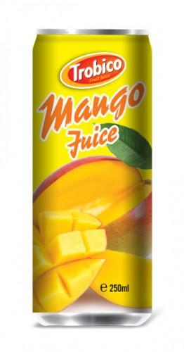 657 Trobico Mango juice alu can 250ml